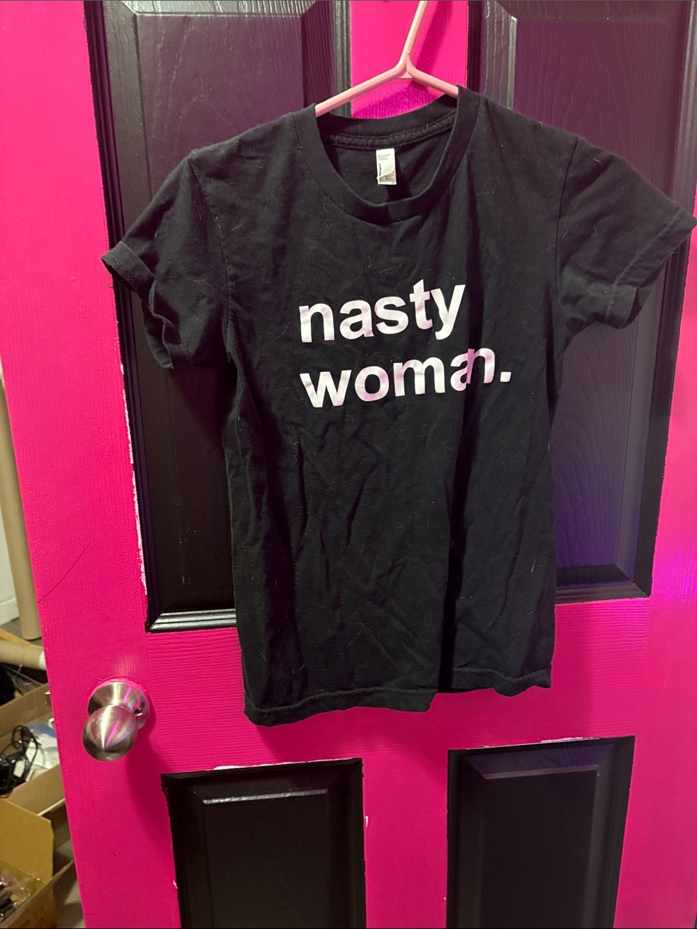Nasty Woman Black Graphic Tee